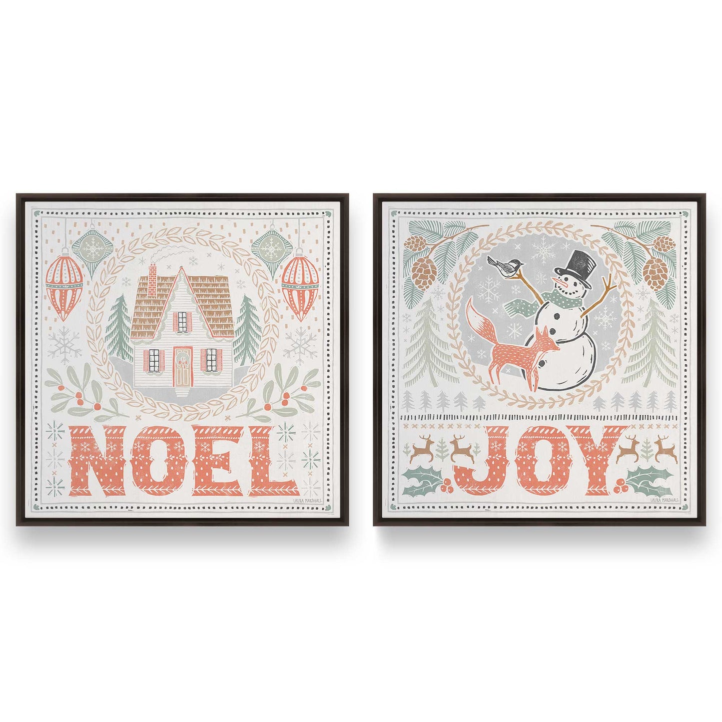 [Color:Espresso], Picture of art in an Espresso frame