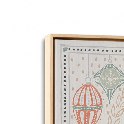 [Color:American Maple], Picture of art in an American Maple frame at an angle