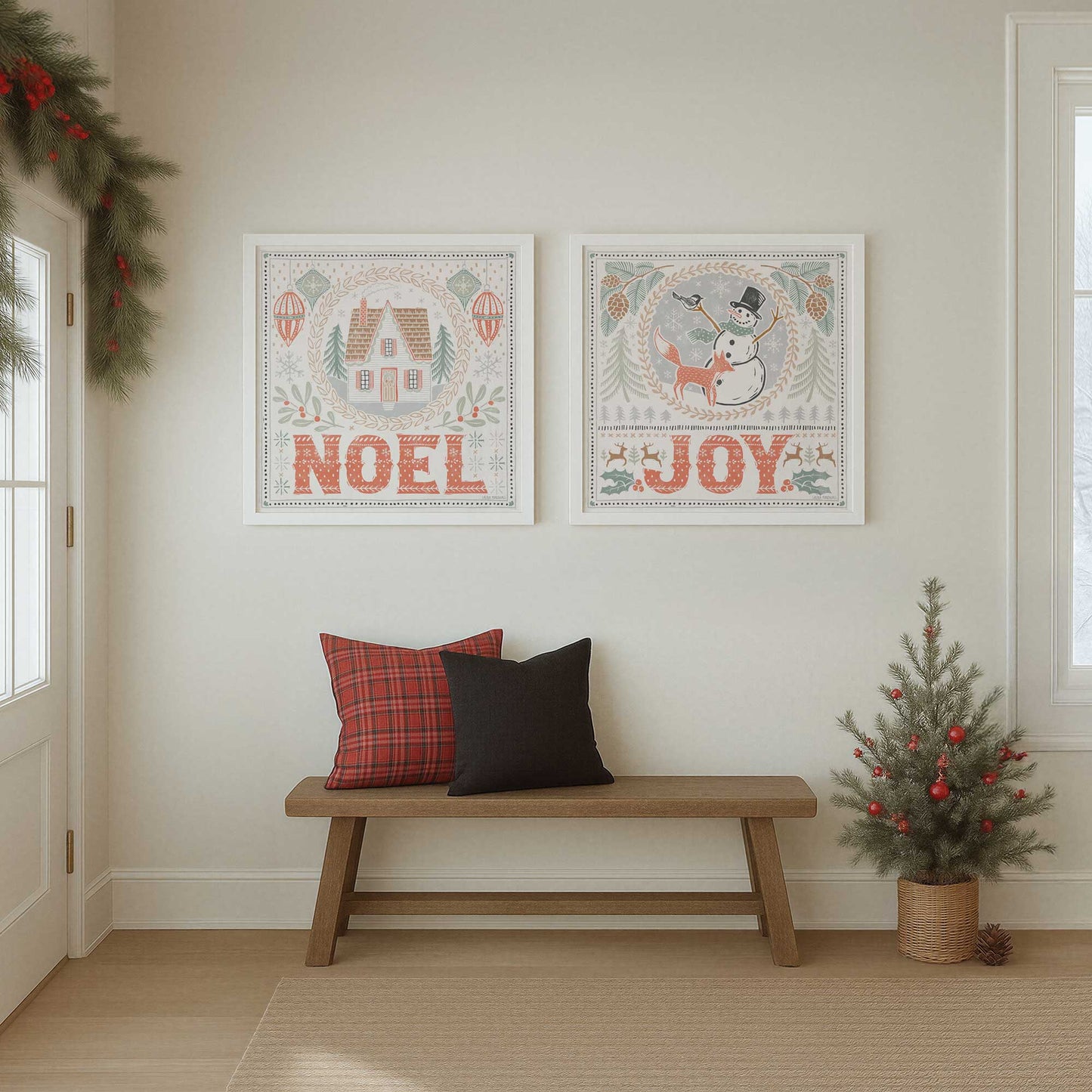 [Color:Opaque White], Picture of art in an Opaque White frame