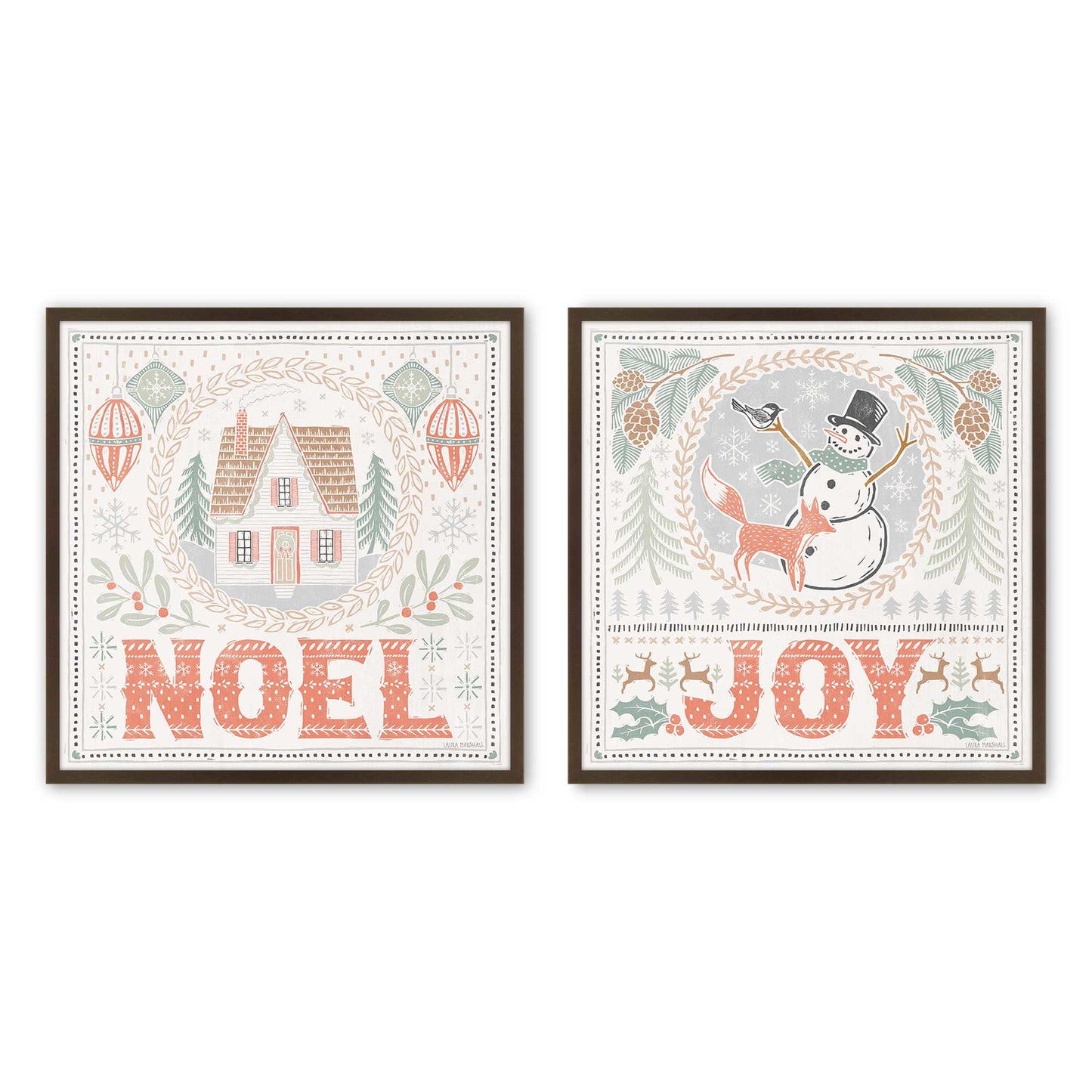 [Color:Belvinder Brown], Picture of art in a Belvinder Brown frame