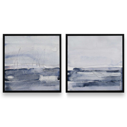 [Color:Satin Black], Picture of art in a Satin Black frame