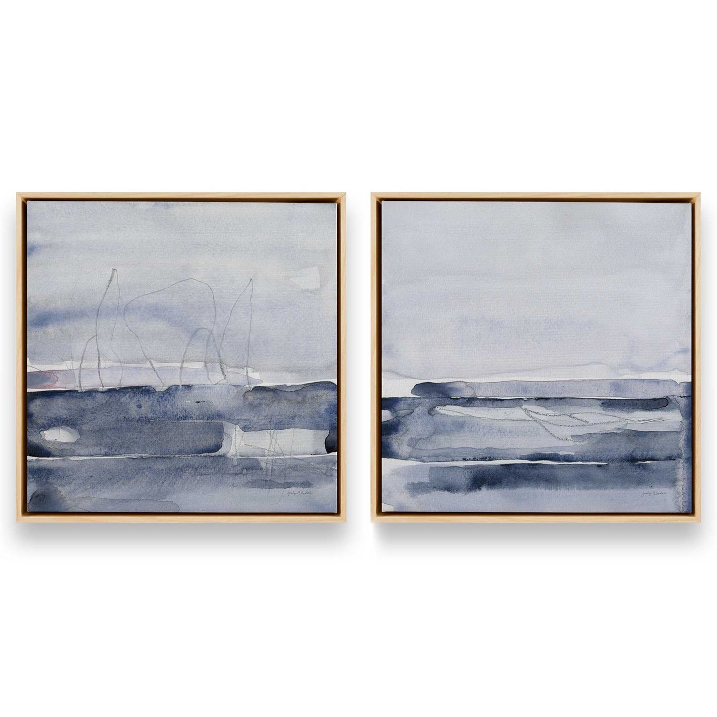 [Color:American Maple], Picture of art in an American Maple frame