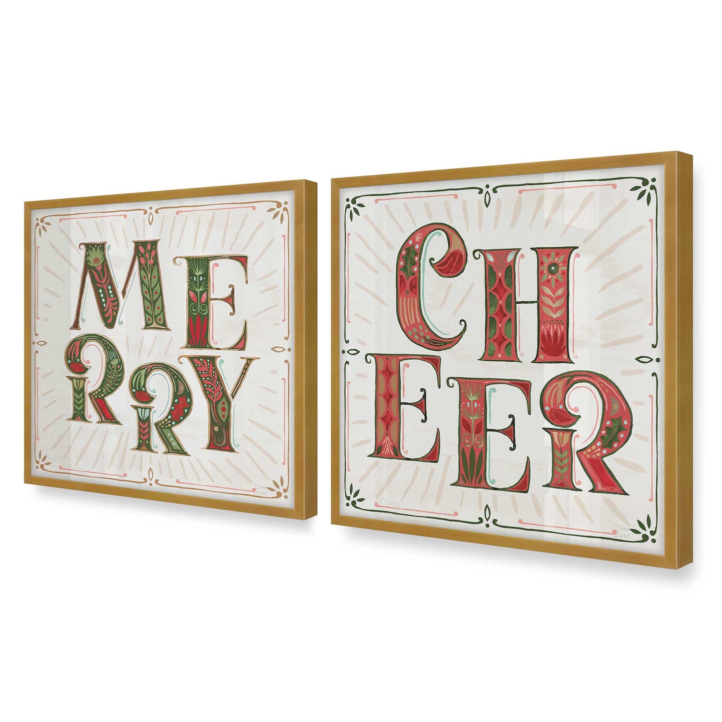 [Color:Polished Gold], Picture of art in a Polished Gold frame of the corner