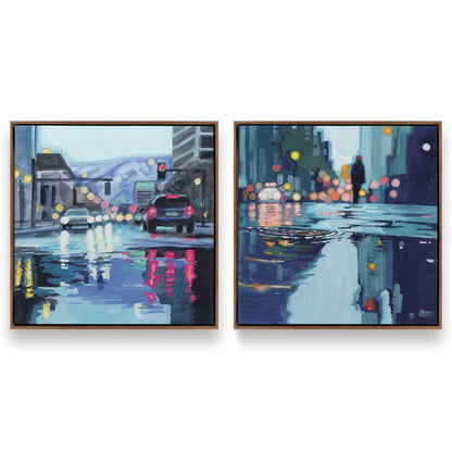 [Color:Walnut], Picture of art in a Walnut frame