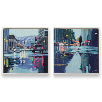 [Color:Opaque White], Picture of art in a White frame