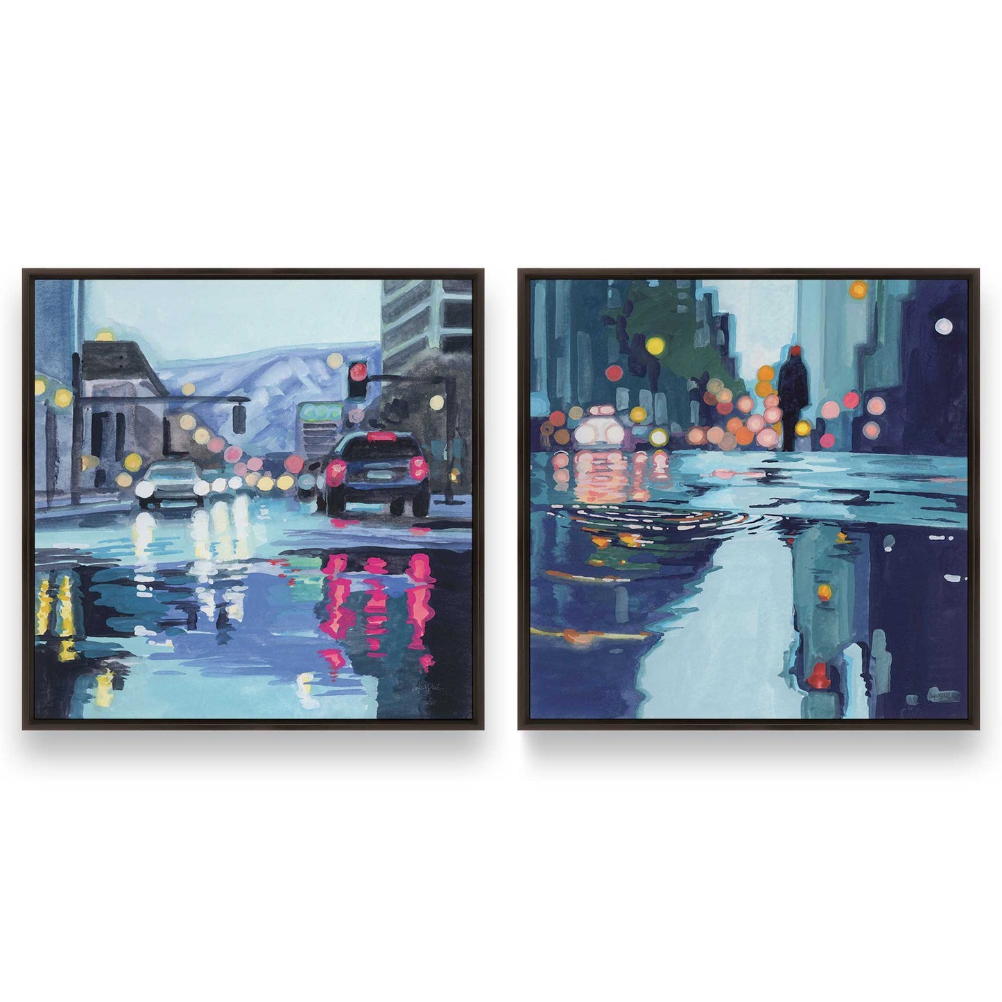 [Color:Espresso], Picture of art in an Espresso frame