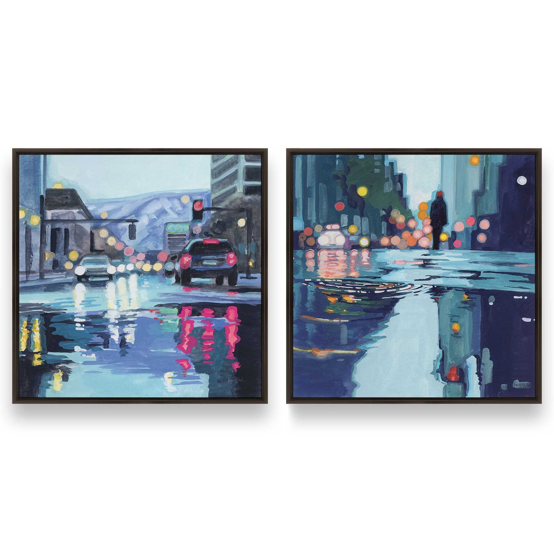 [Color:Espresso], Picture of art in an Espresso frame