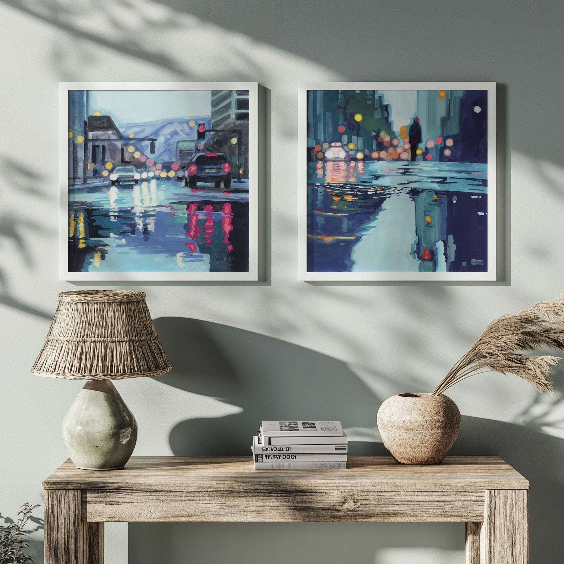 [Color:Opaque White], Picture of art in an Opaque White frame