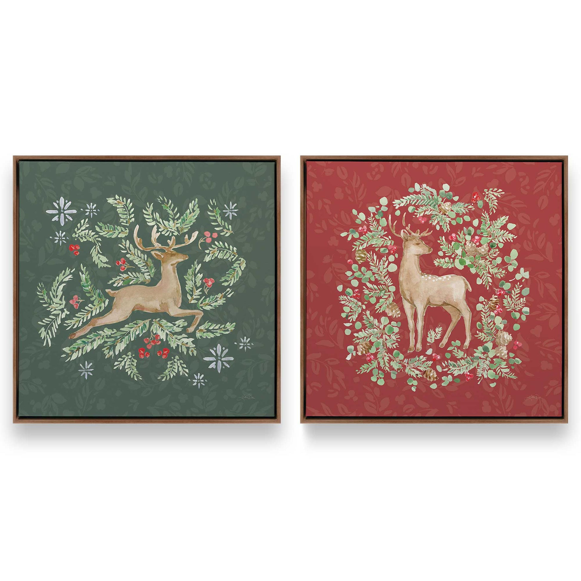 [Color:Walnut], Picture of art in a Walnut frame