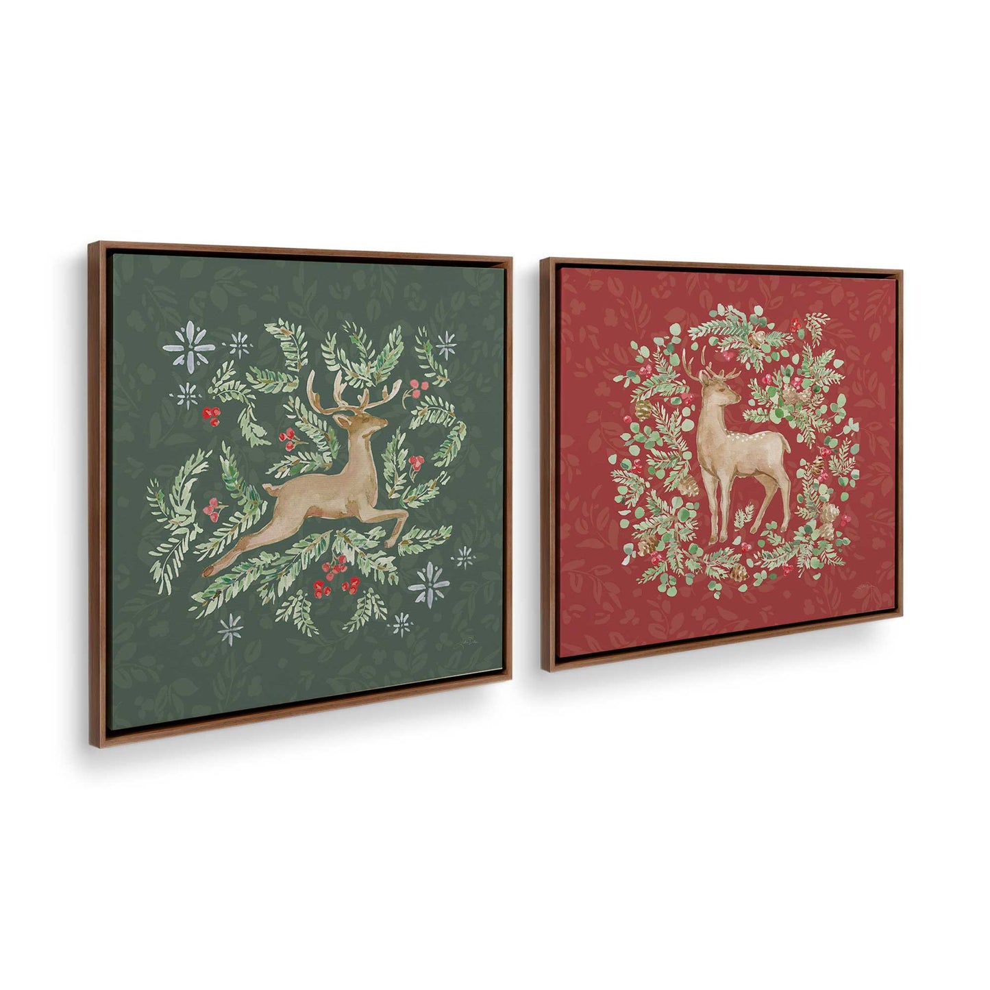 [Color:Walnut], Picture of the corner of the art