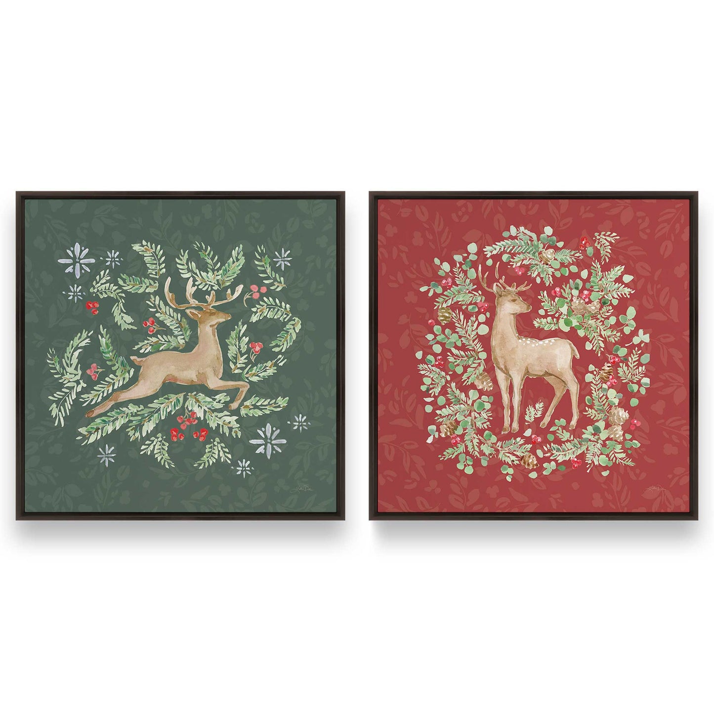 [Color:Espresso], Picture of art in an Espresso frame