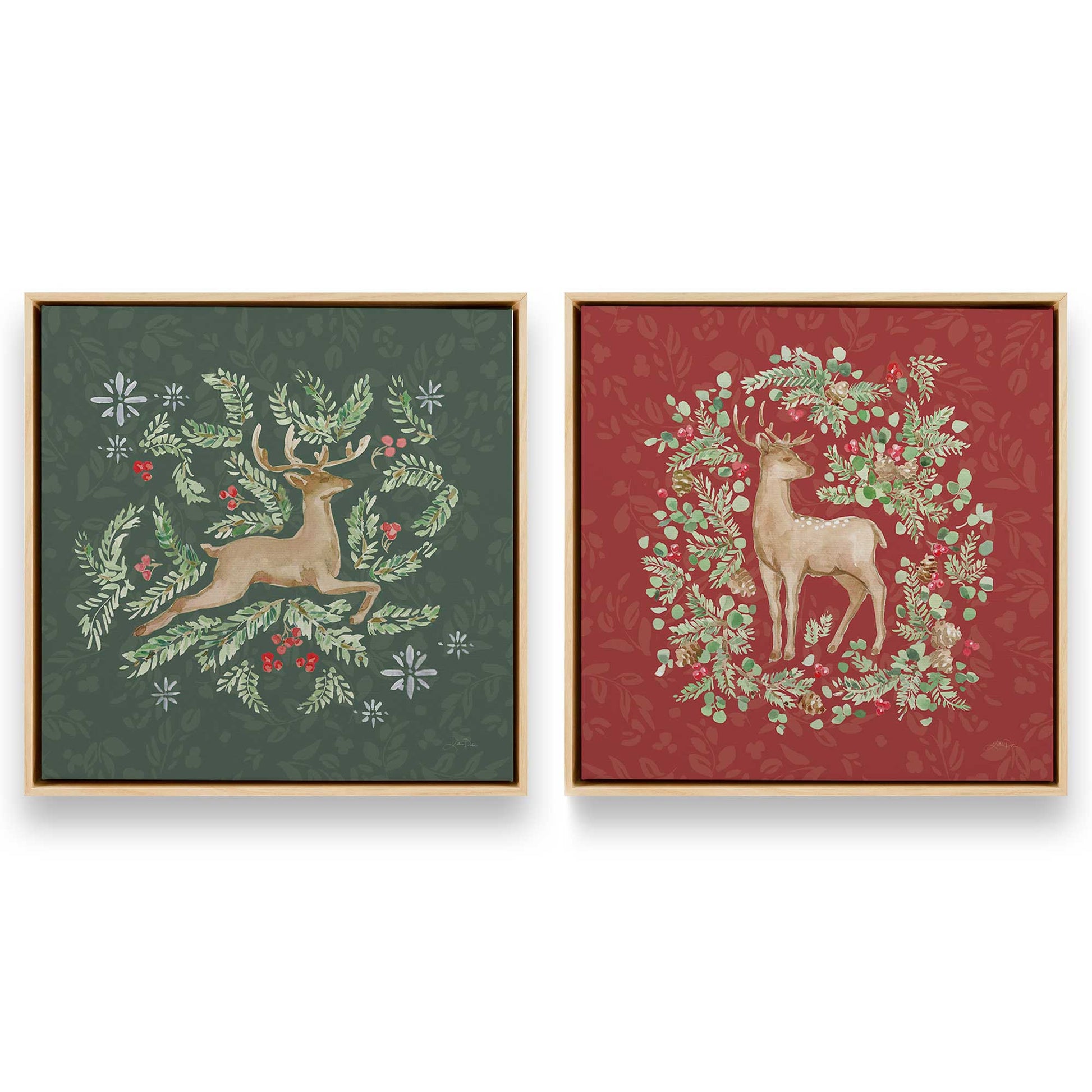 [Color:American Maple], Picture of art in an American Maple frame