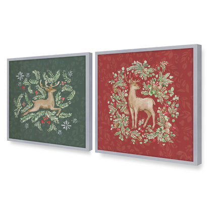 [Color:Polished Chrome], Picture of art in a Polished Chrome frame of the corner