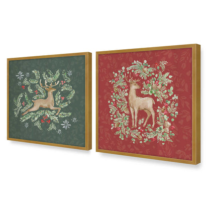 [Color:Polished Gold], Picture of art in a Polished Gold frame of the corner