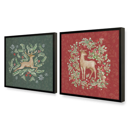 [Color:Satin Black], Picture of art in a Satin Black frame at an angle