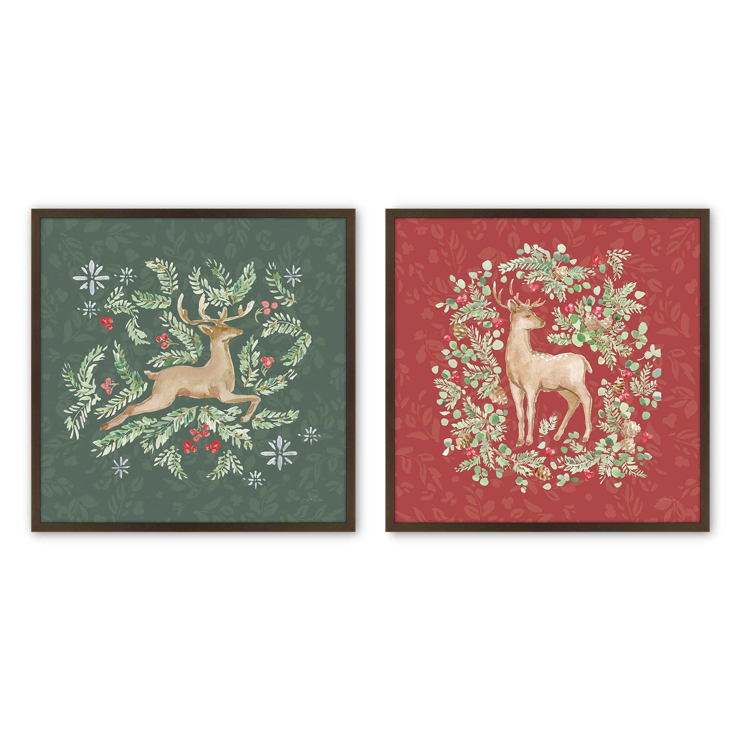 [Color:Belvinder Brown], Picture of art in a Belvinder Brown frame