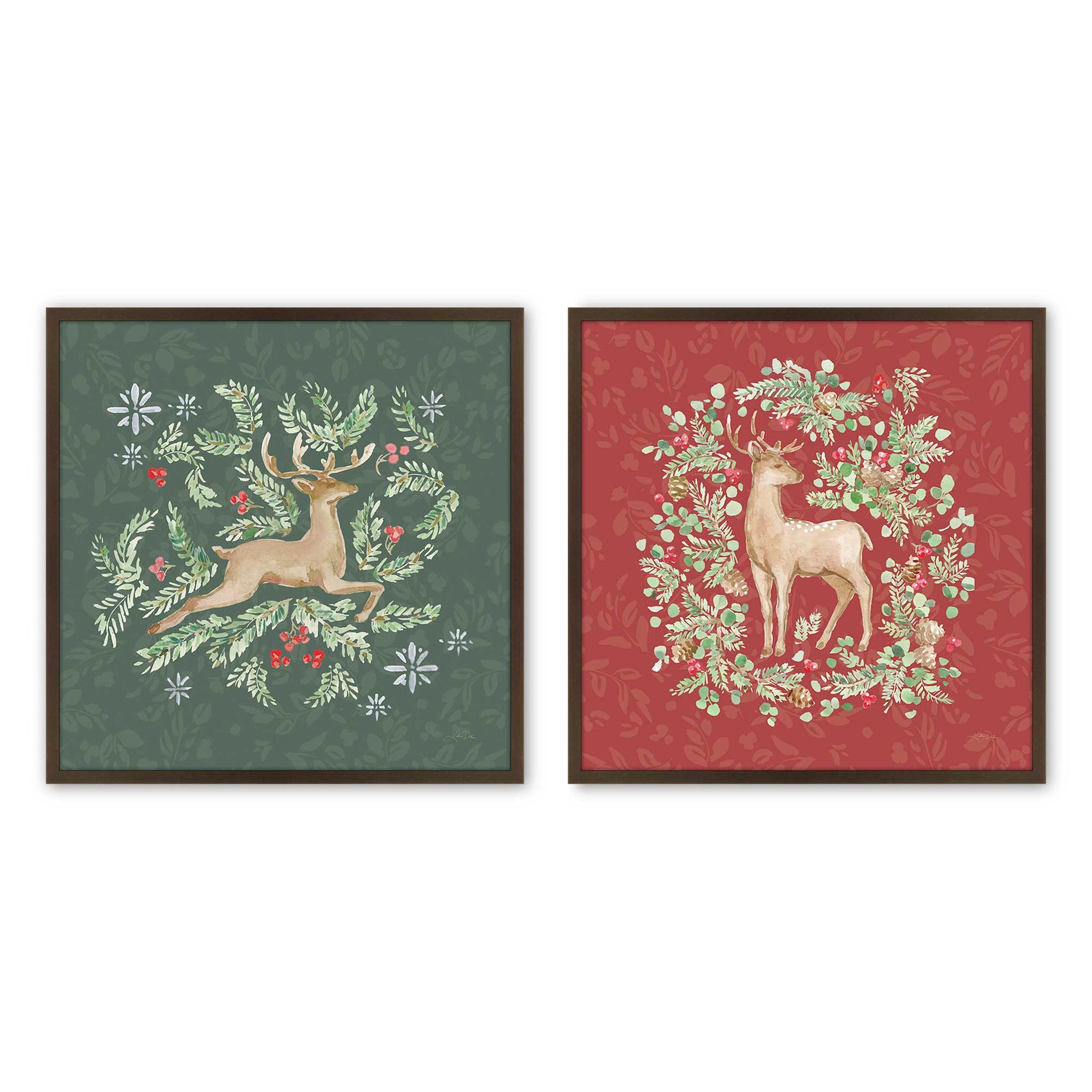 [Color:Belvinder Brown], Picture of art in a Belvinder Brown frame