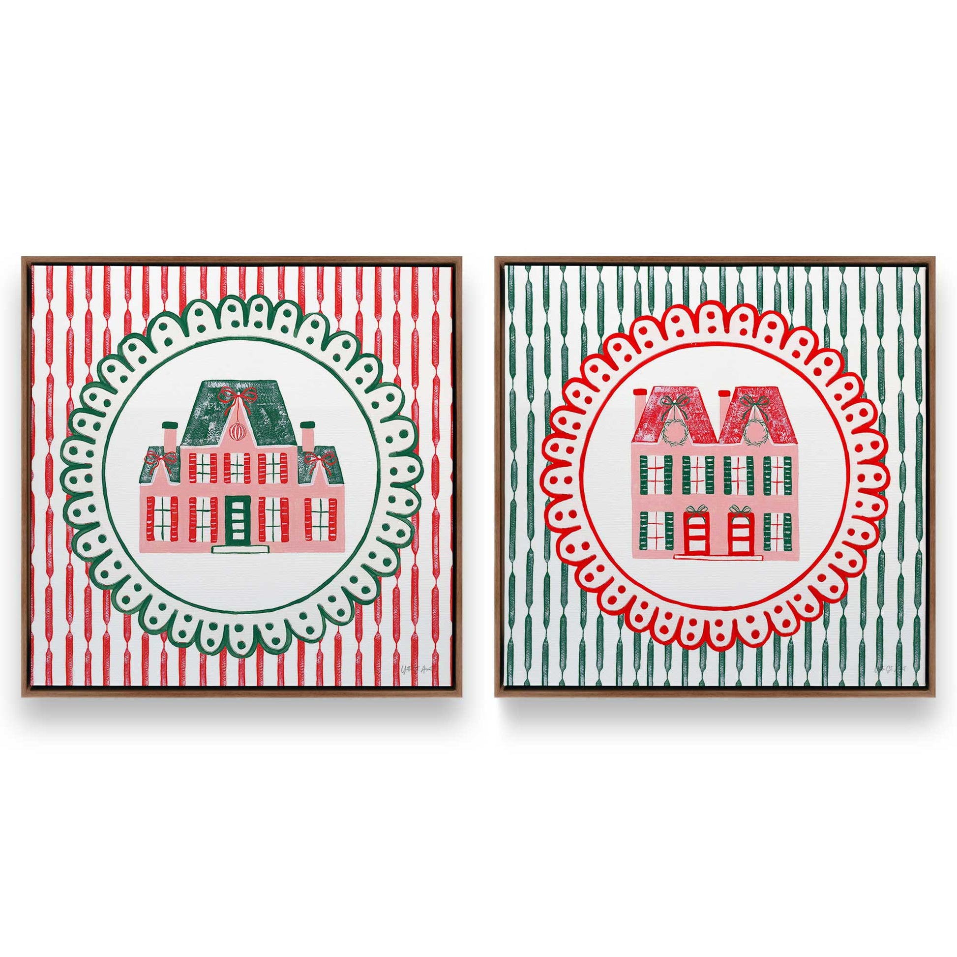 [Color:Walnut], Picture of art in a Walnut frame