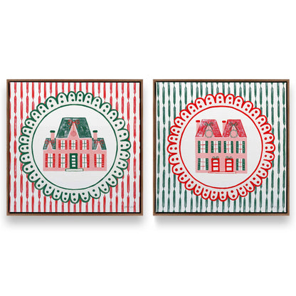 [Color:Walnut], Picture of art in a Walnut frame