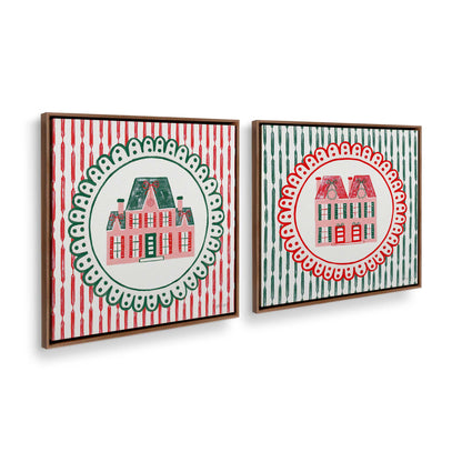 [Color:Walnut], Picture of the corner of the art