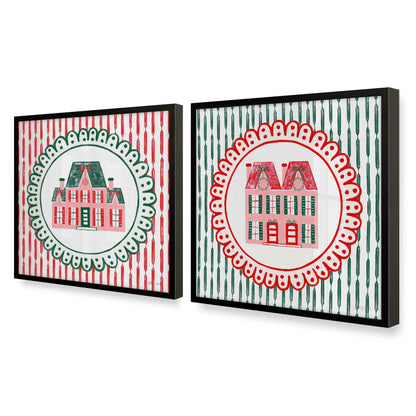 [Color:Satin Black], Picture of art in a Satin Black frame at an angle