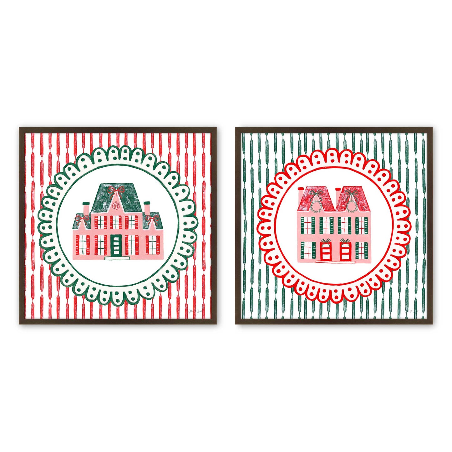 [Color:Belvinder Brown], Picture of art in a Belvinder Brown frame