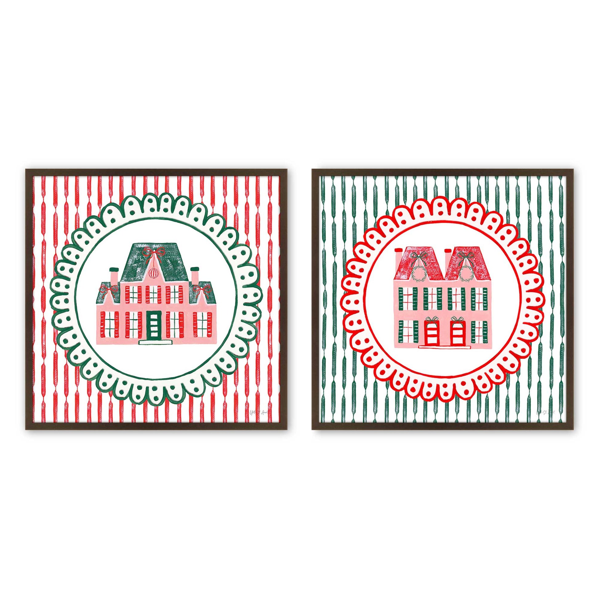 [Color:Belvinder Brown], Picture of art in a Belvinder Brown frame