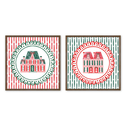 [Color:Walnut], Picture of art in a Walnut frame