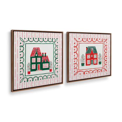 [Color:Walnut], Picture of the corner of the art