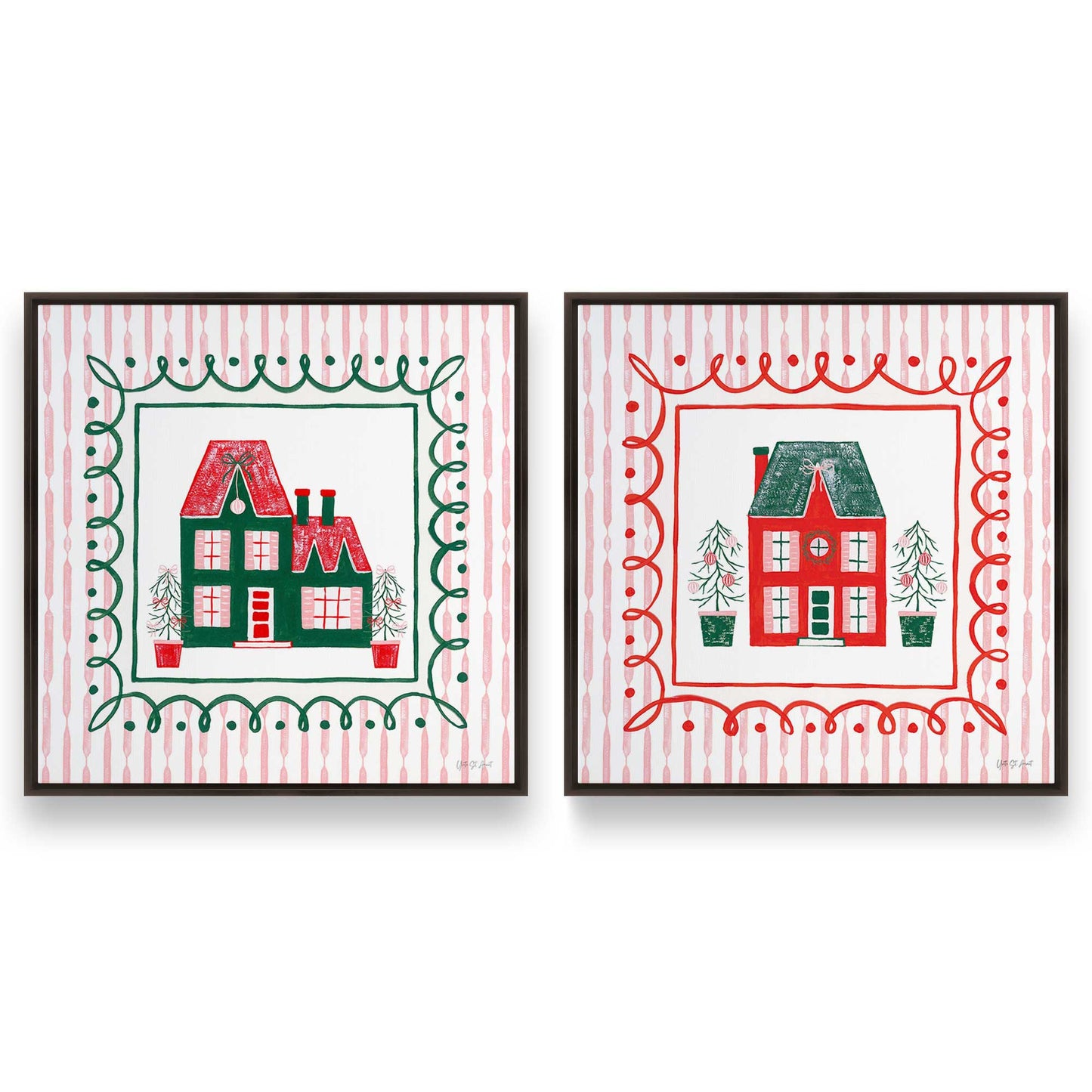 [Color:Espresso], Picture of art in an Espresso frame