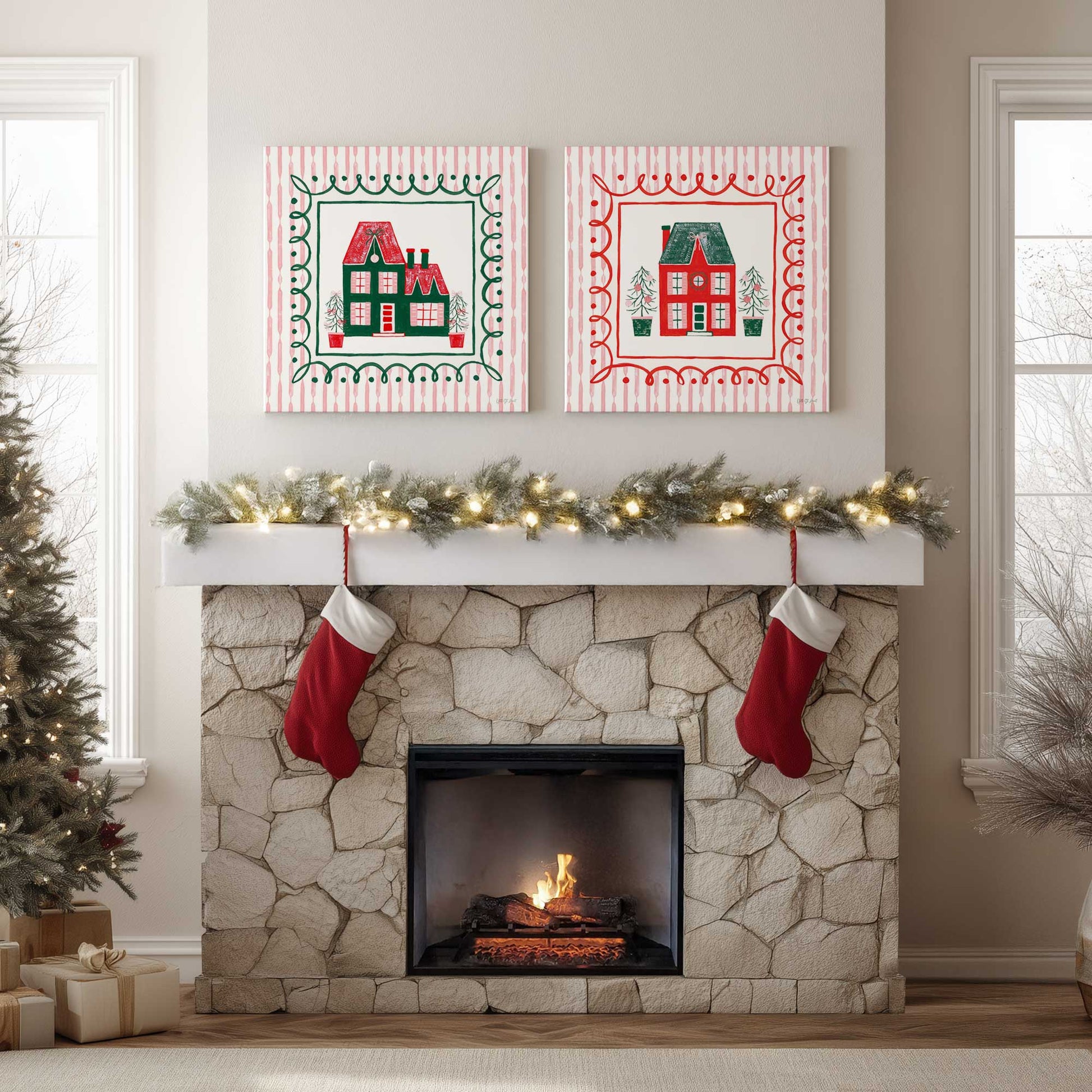 [Color:Walnut], Picture of art in a Walnut frame