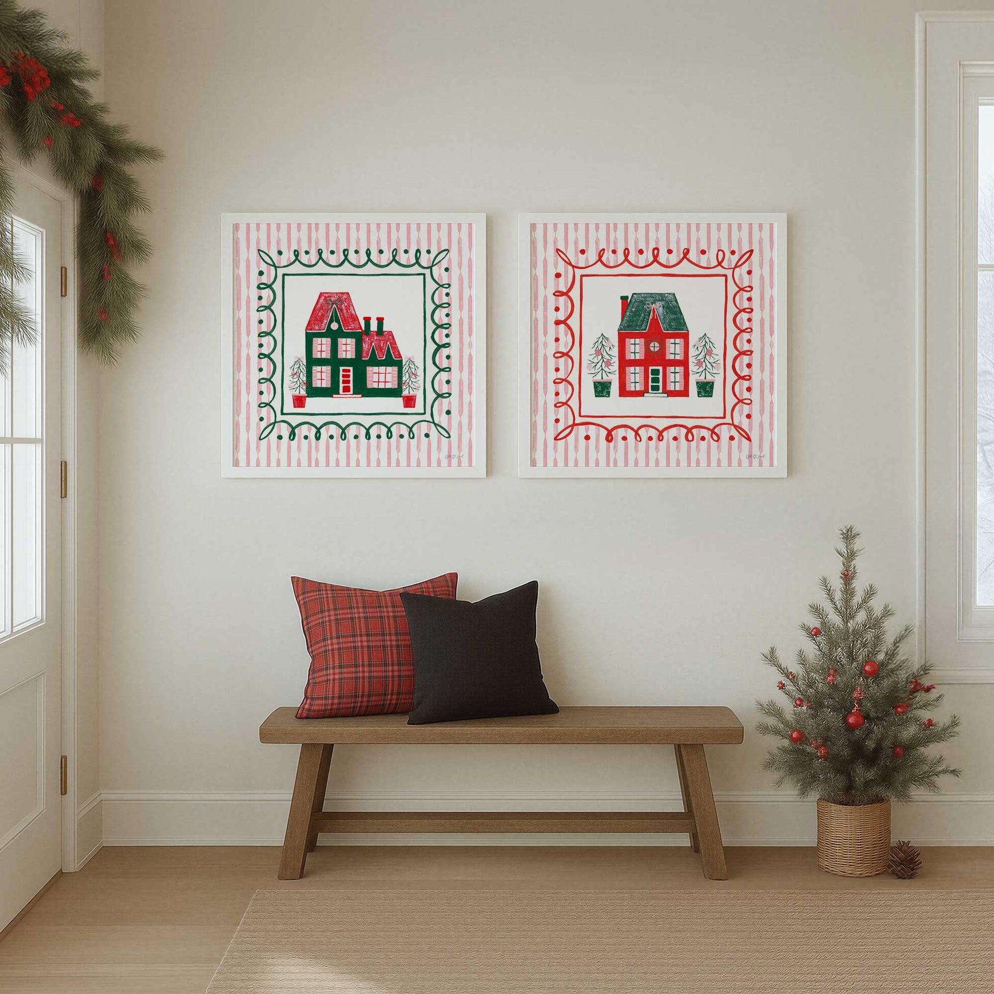 [Color:Belvinder Brown], Picture of art in a Belvinder Brown frame