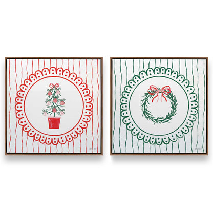 [Color:Walnut], Picture of art in a Walnut frame