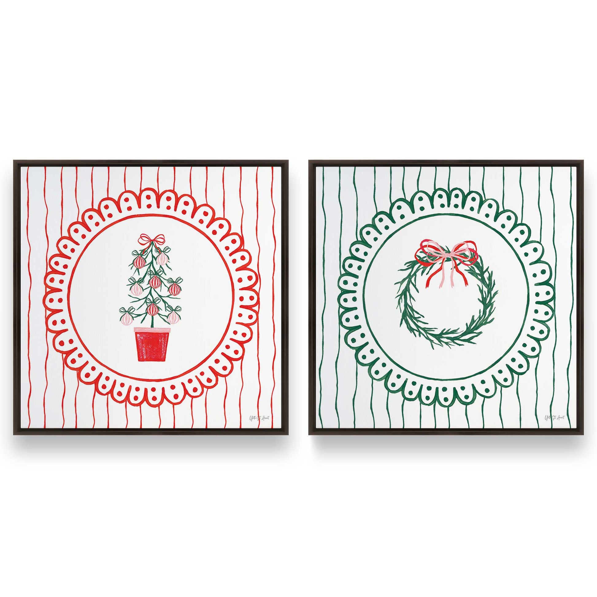 [Color:Espresso], Picture of art in an Espresso frame