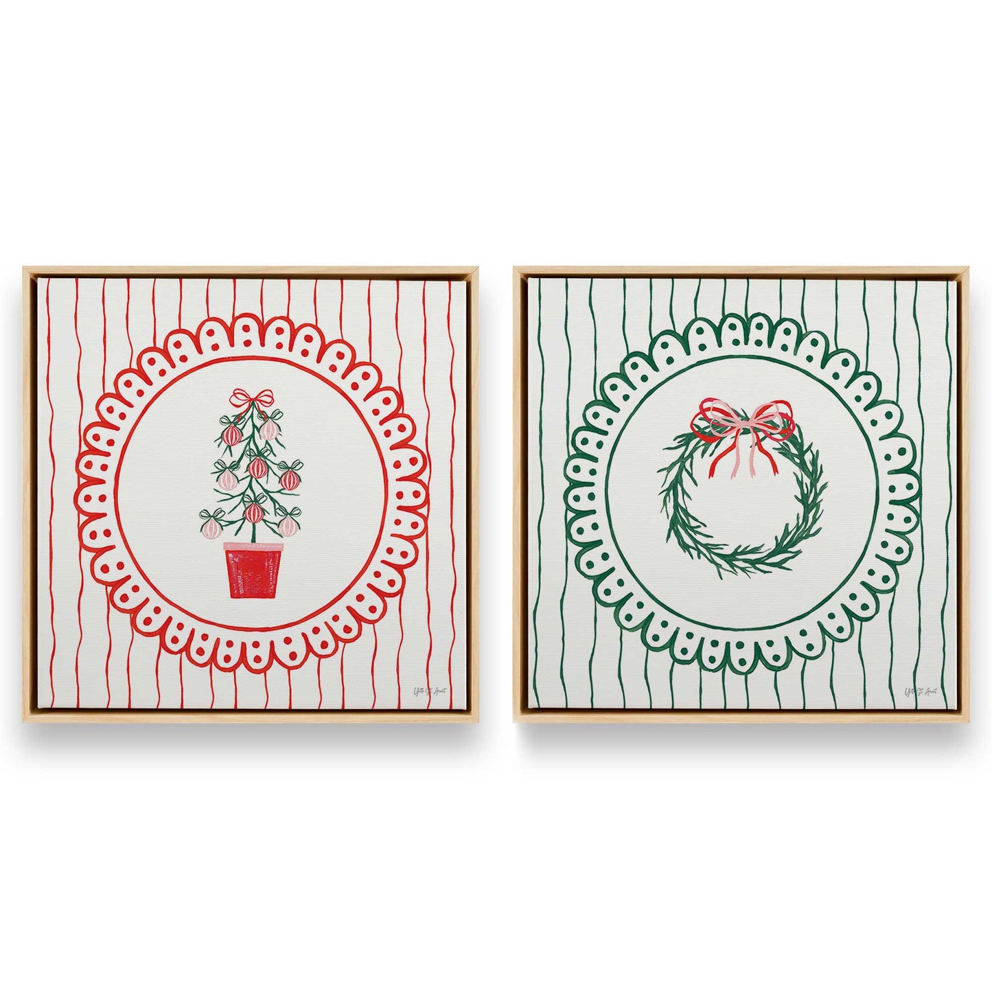 [Color:American Maple], Picture of art in an American Maple frame