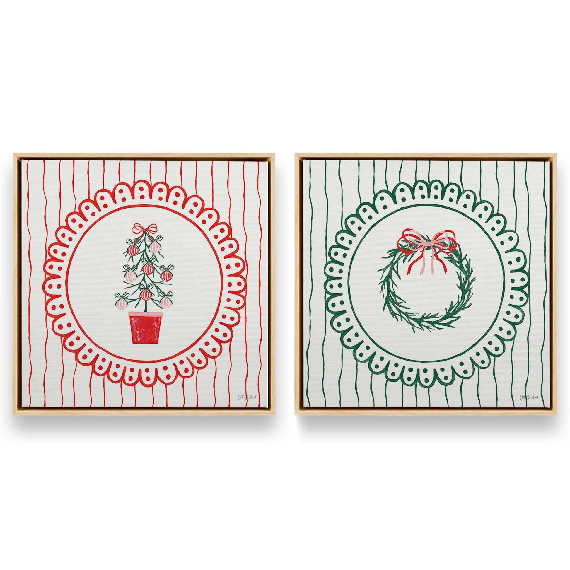 [Color:American Maple], Picture of art in an American Maple frame