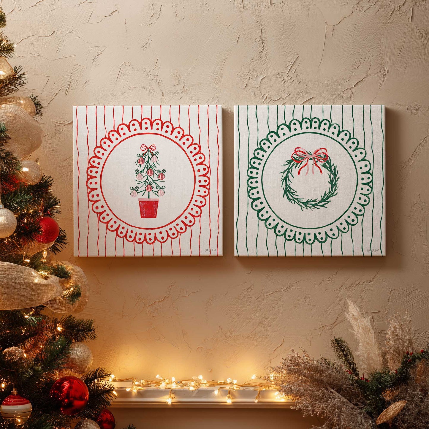 [Color:Walnut], Picture of art in a Walnut frame