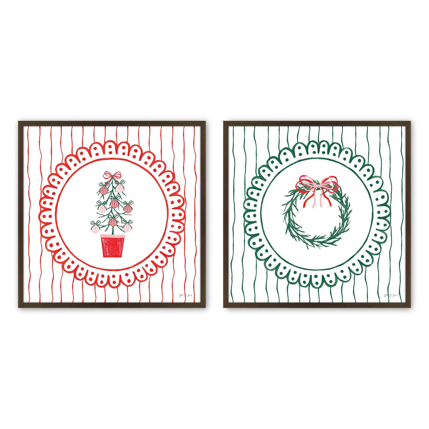 [Color:Belvinder Brown], Picture of art in a Belvinder Brown frame