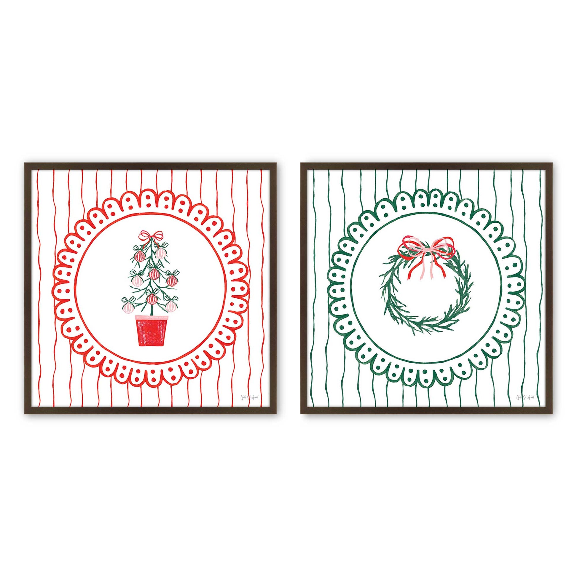 [Color:Belvinder Brown], Picture of art in a Belvinder Brown frame