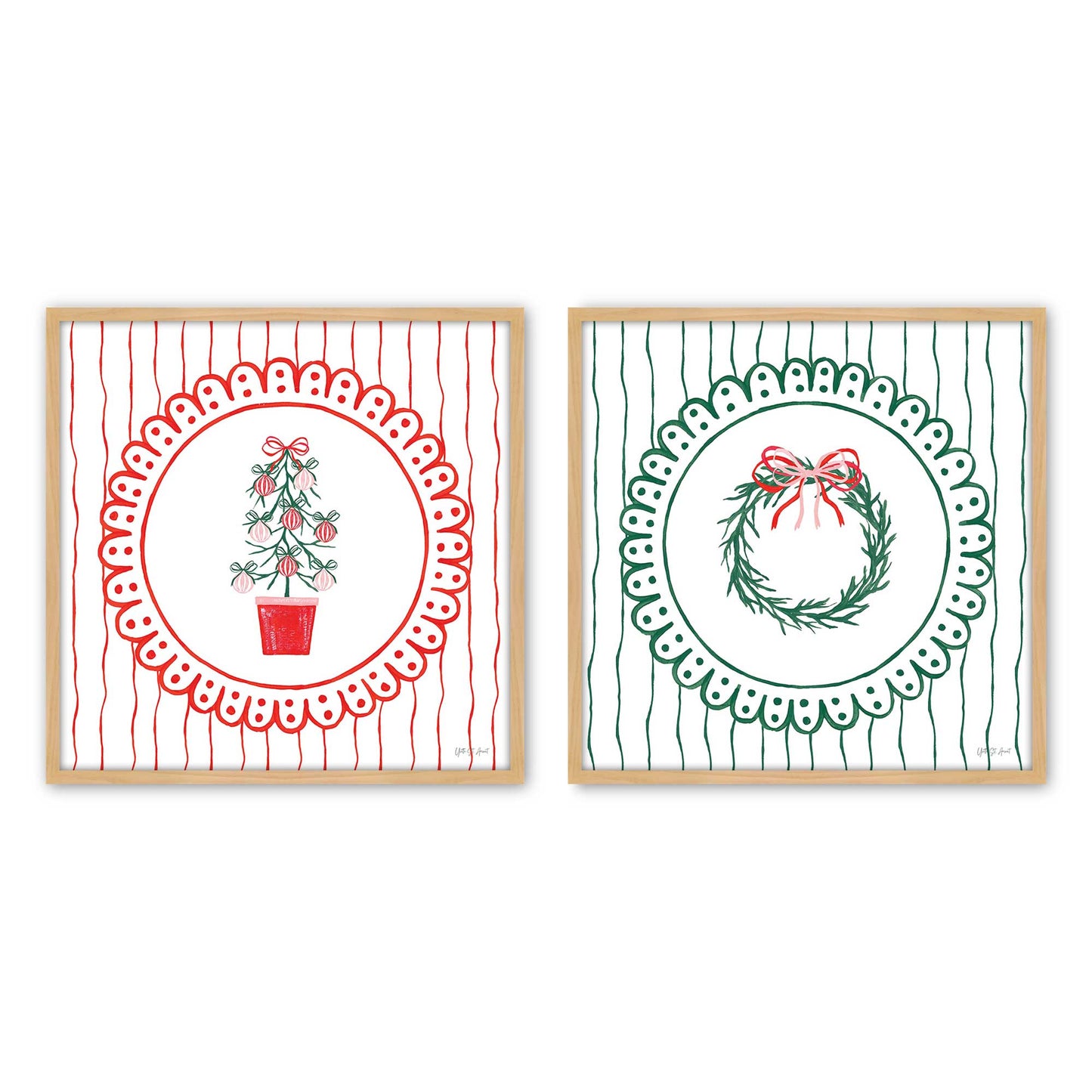 [Color:American Maple], Picture of art in an American Maple frame