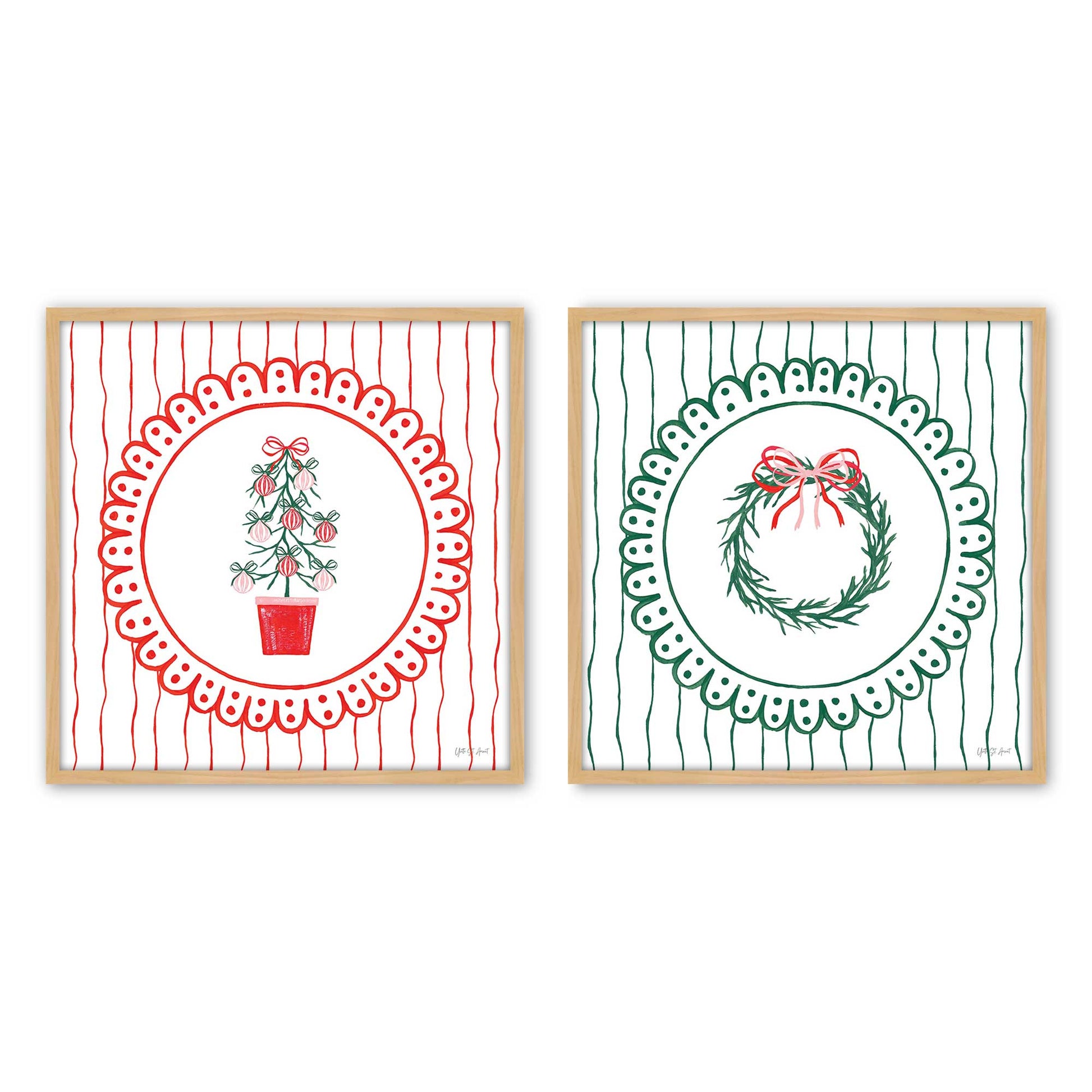 [Color:American Maple], Picture of art in an American Maple frame