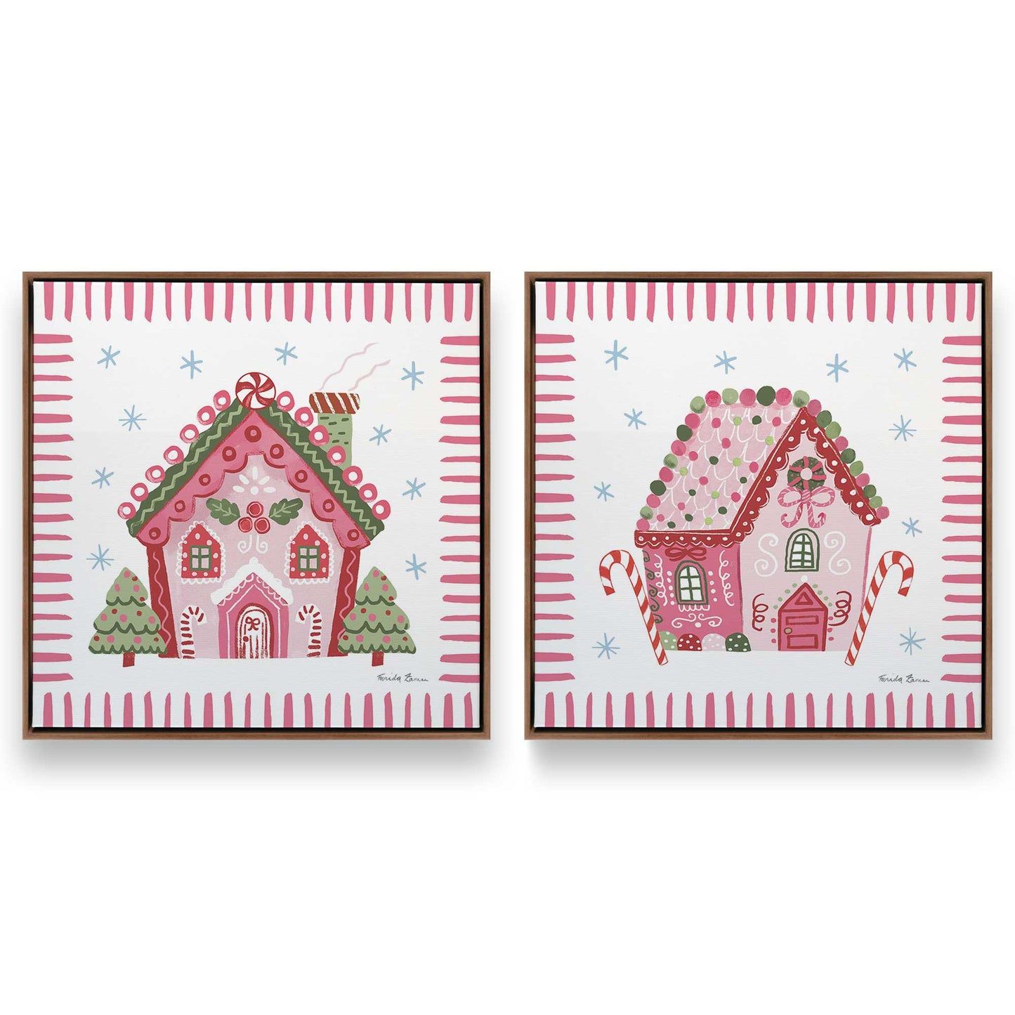 [Color:Walnut], Picture of art in a Walnut frame