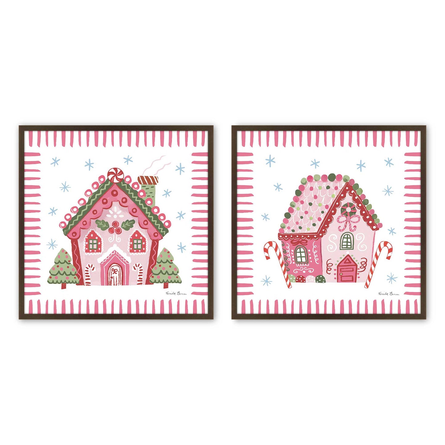 [Color:Belvinder Brown], Picture of art in a Belvinder Brown frame