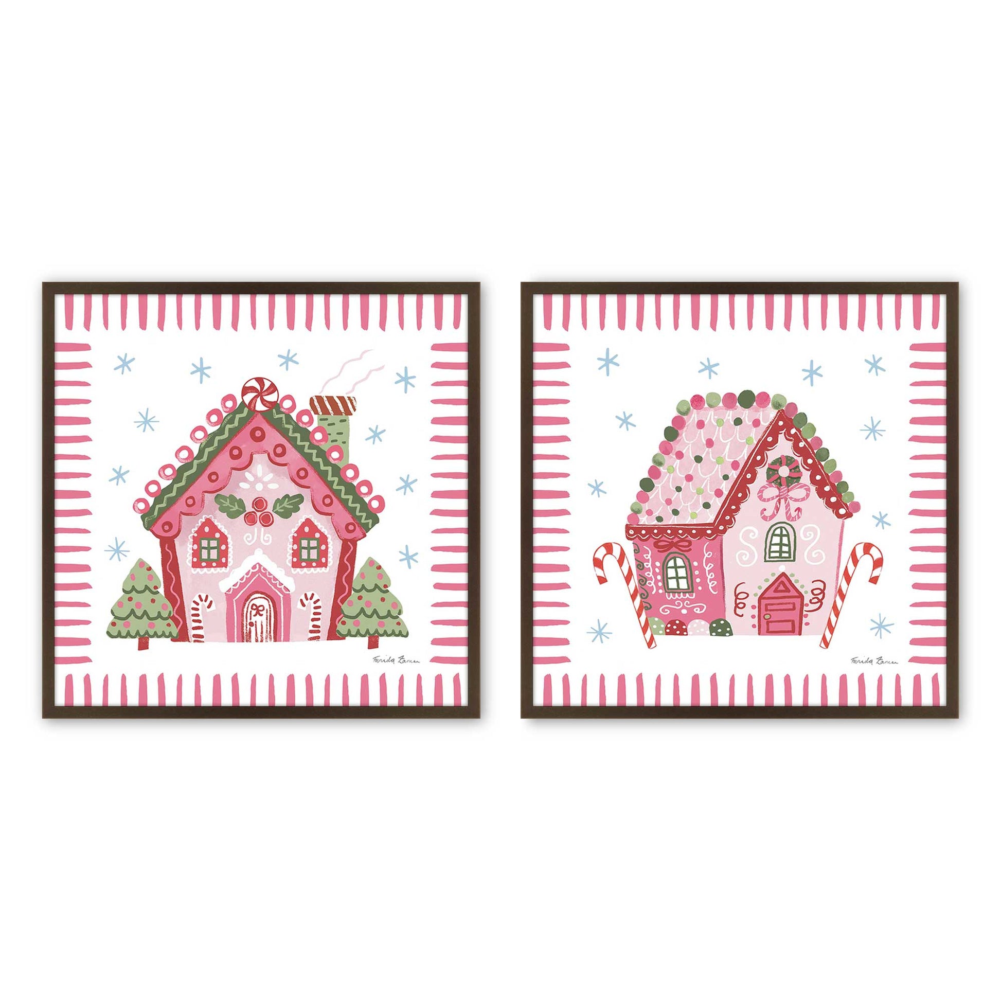 [Color:Belvinder Brown], Picture of art in a Belvinder Brown frame