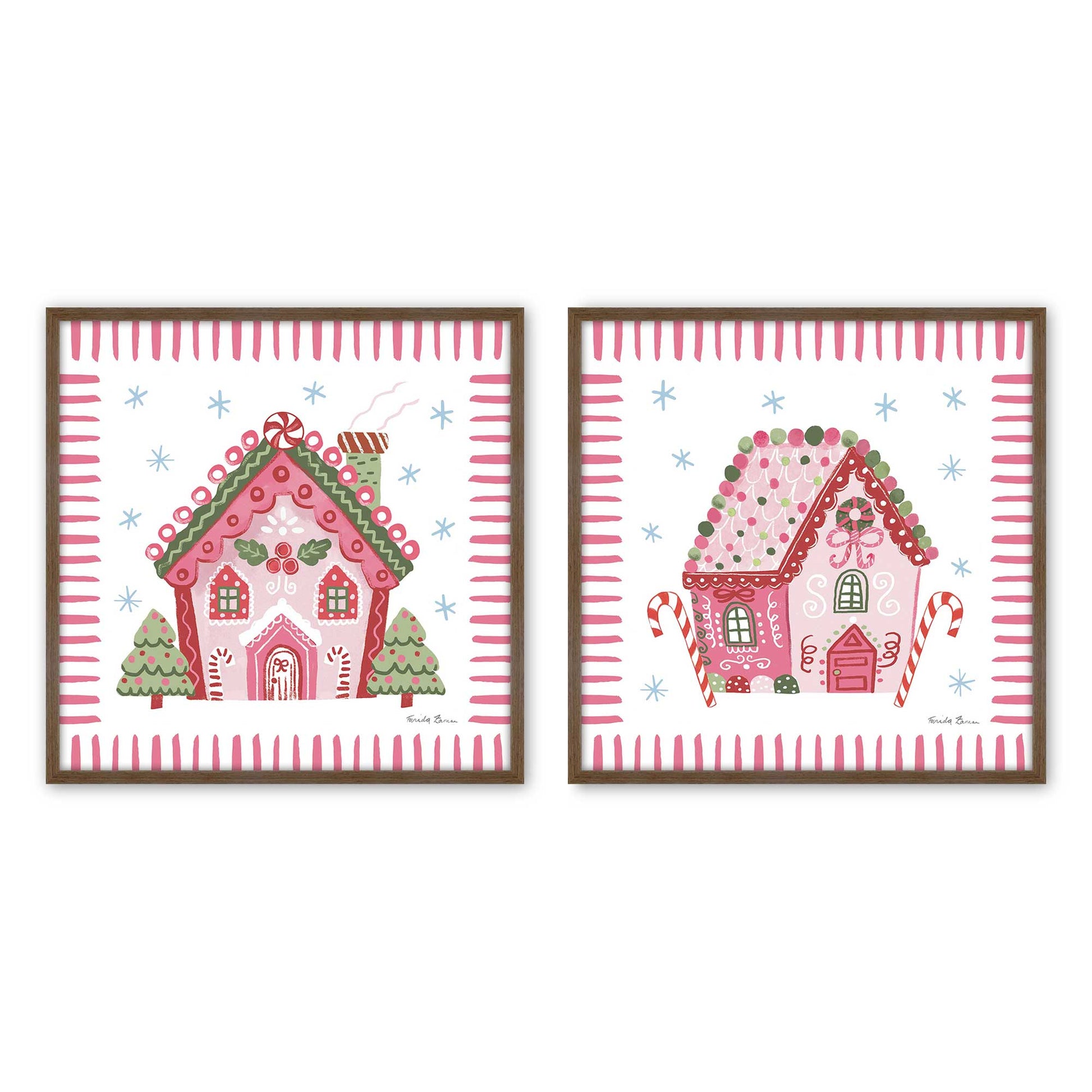 [Color:Walnut], Picture of art in a Walnut frame