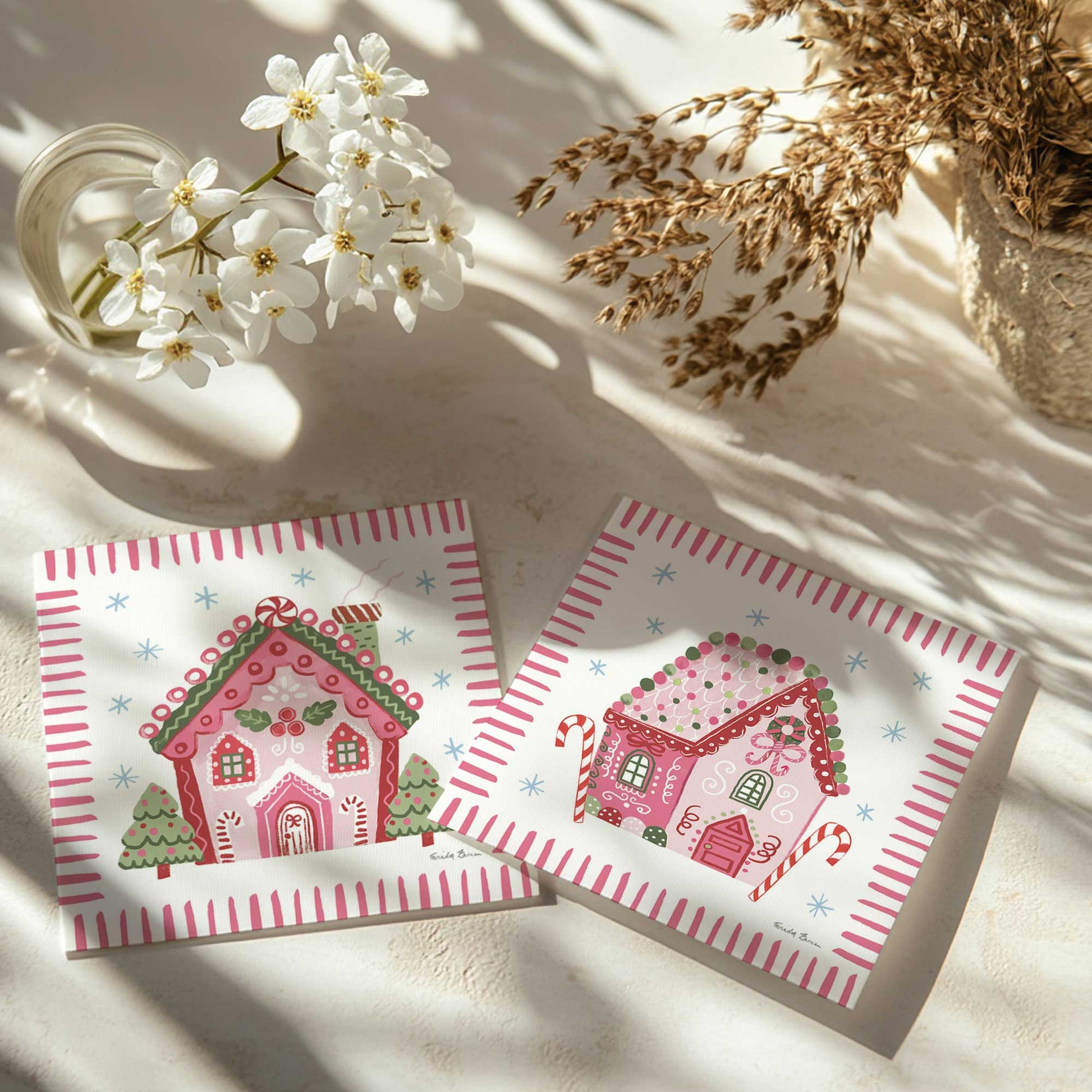 [color:Rolled Print], Picture of the art in a room