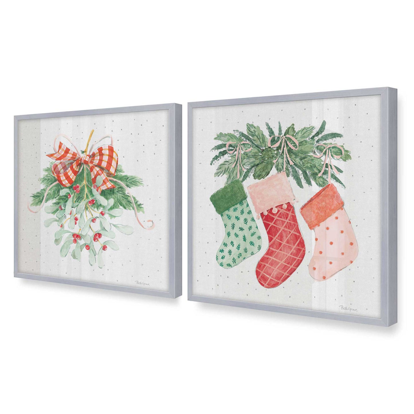 [Color:Polished Chrome], Picture of art in a Polished Chrome frame of the corner