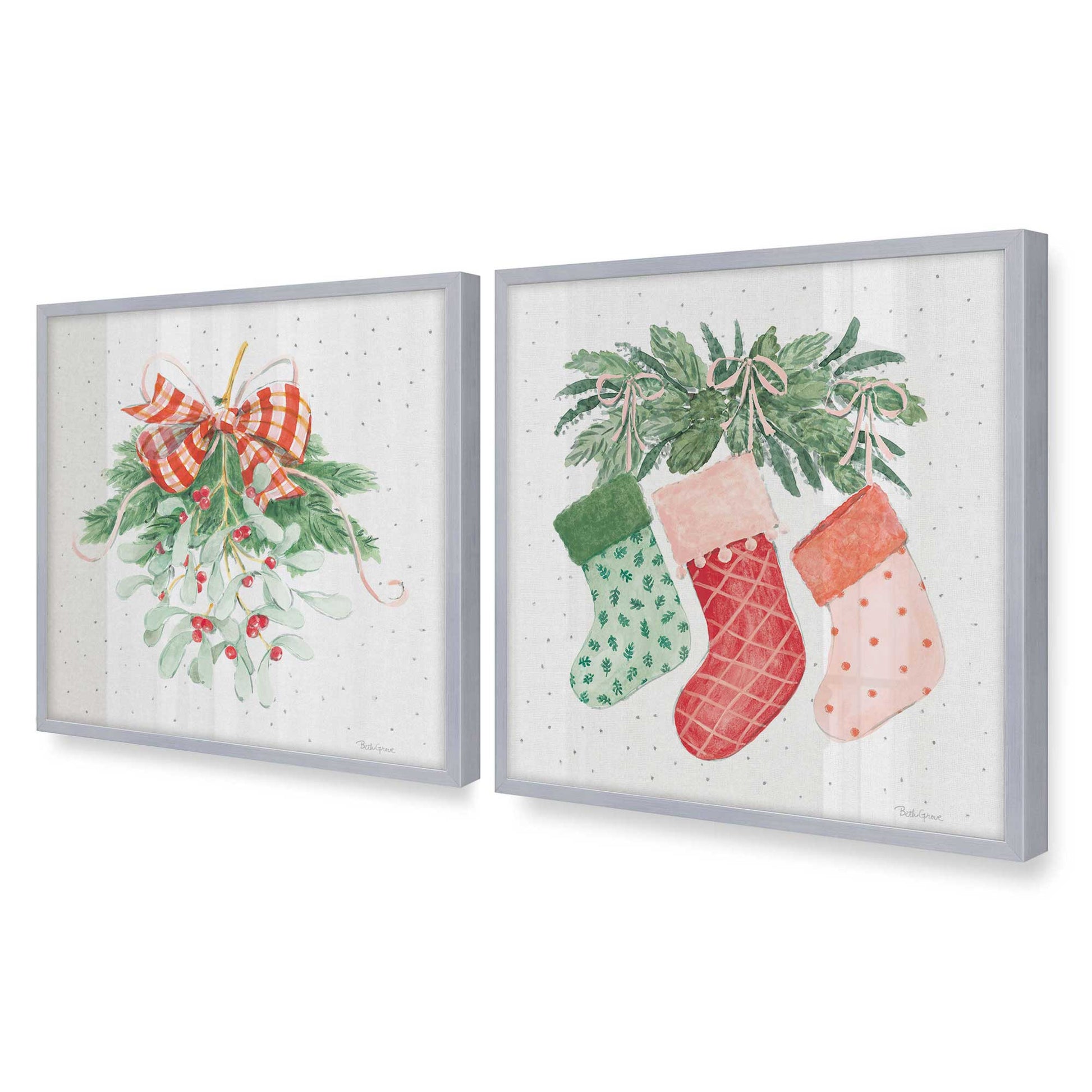 [Color:Polished Chrome], Picture of art in a Polished Chrome frame of the corner