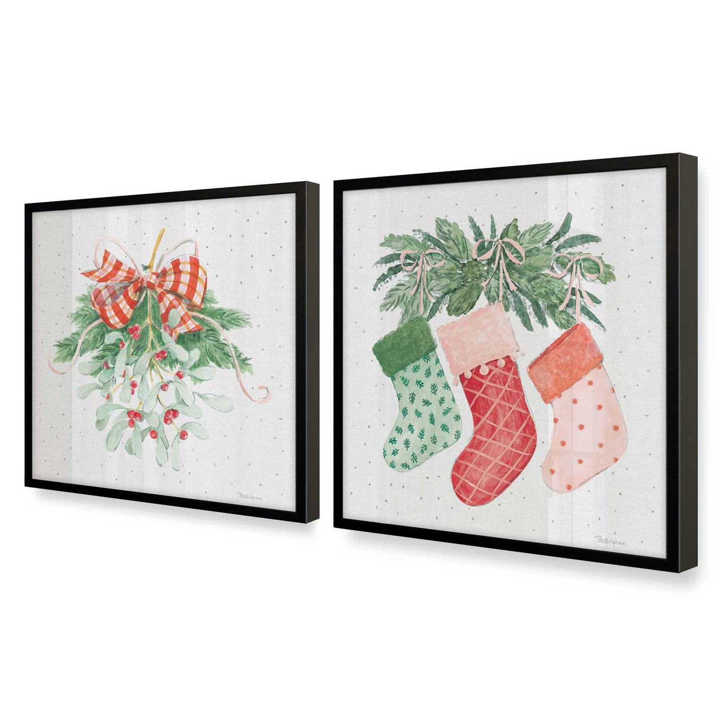 [Color:Satin Black], Picture of art in a Satin Black frame at an angle