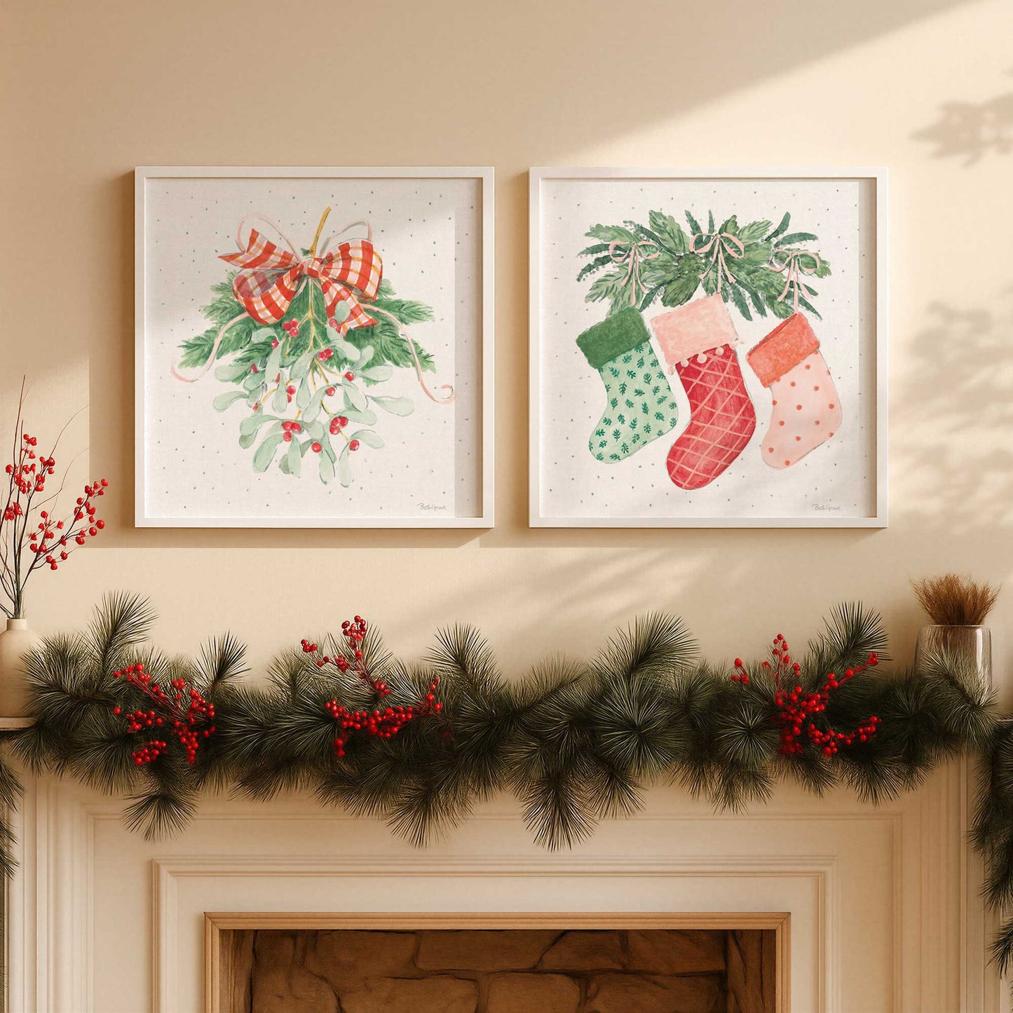 [Color:American Maple], Picture of art in an American Maple frame